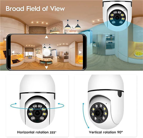 WiFi CAMERA 1080P Bulb