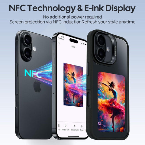 E-ink Screen Phone Case