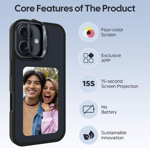 E-ink Screen Phone Case